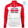 Cykeltøj Langærmet Vinter + Bib Cykelbukser 2018 Lotto Soudal N001